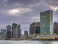 Night View of the United Nation building NewYork