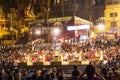 Night view of varanasi from