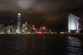 Night view of Victoria Harbour, Hong Kong