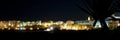 Night view of vieste,italy Royalty Free Stock Photo