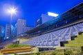 Morning view of Dinamo Bucuresti stadium Royalty Free Stock Photo