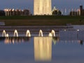 Reflection. Washington Night