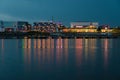 Night view in Wolfsburg Autostadt