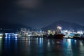 Night View of Yeosu, South Jeolla Province, Korea