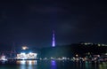 Night View of Yeosu, South Jeolla Province, Korea