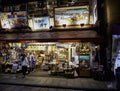 Night view of Yokohama China Town, Japan