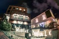 Night view of Yokohama Marine Walk (Minato Mirai)