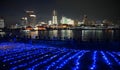 Night view of Yokohama Port City Royalty Free Stock Photo