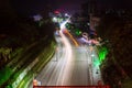 Night view of yongzhou ancient city, hunan province, China