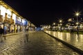 Night Views around Cusco City Centre, Peru
