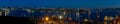 Night Vladivostok Golden Horn Panorama