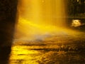 Night Waterfall Royalty Free Stock Photo