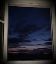 Night Window Royalty Free Stock Photo