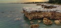 Nightcliff Beach Darwin Australia, view from beach Royalty Free Stock Photo