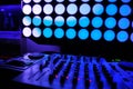 Nightclub DJ. sound equipment