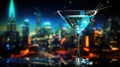 nightclub nightlife cocktail drink city