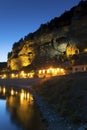 Nightfall in La Roque-Gageac