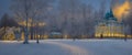 Nightfall Majesty: The Catherine Palace in Tsarskoye Selo