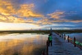 Nightfall of Qinghai Lake