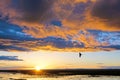 Nightfall of Qinghai Lake