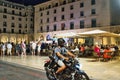 Nightime  downtown  Alicante Valencia Spain Royalty Free Stock Photo