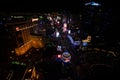 Nightime Scene of Las Vegas Strip