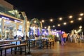 Nightlife at Ashkelon Waterfront Marina Israel