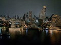 Nightlight Bangkok Thailand Royalty Free Stock Photo