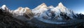 Nightly view of Everest Royalty Free Stock Photo