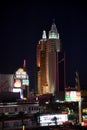 NIGHTLY VIEW OF LAS VEGAS BUSINESS