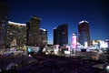 NIGHTLY VIEW OF LAS VEGAS BUSINESS