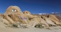 Brenda Painted Rock Alabama Hills Lone Pine Sierra Nevada California