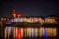 Nightphotography in Maastricht in The Netherlands