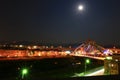 Nightscape of Hanxi Town.