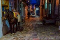 Hydra - Greece nightview Royalty Free Stock Photo