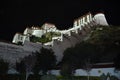Nightscape of the Potala Palace in Lhasa. Tibet, China Royalty Free Stock Photo