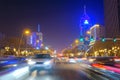 Festival street nightscape