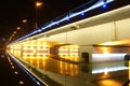 Nightscop of bridge Royalty Free Stock Photo