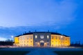 Nightshot of Frederiksberg castle in Copenhagen Royalty Free Stock Photo