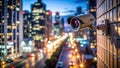Nighttime Building Security Comprehensive Exterior Surveillance System Utilizing Advanced Camera Technology for