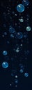 Nighttime Dreams: A Mesmerizing Display of Floating Bubbles and