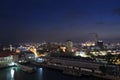 Nightview of Georgetown, Penang, Malaysia Royalty Free Stock Photo