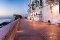 Nightview of Monopoli. Italy. Royalty Free Stock Photo