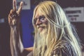 Nightwish, Marco Hietala portrait 2018 Royalty Free Stock Photo