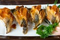 Unagi nigiri sushi grilled eel