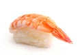 Nigiri Sushi With Prawns Royalty Free Stock Photo