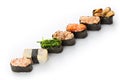 Nigiri sushi set Royalty Free Stock Photo