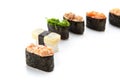 Nigiri sushi set Royalty Free Stock Photo