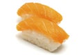 Nigirizushi (Salmon) Royalty Free Stock Photo