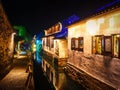 Zhouzhuang water town at Kunshan, Suzhou, Jiangsu, China Royalty Free Stock Photo